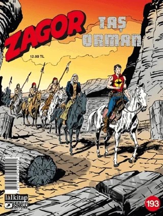 Taş Orman - Zagor Sayı 193 – Lal Kitap kitap kapağı