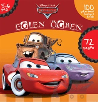 Arabalar - Eğlen Öğren – Kolektif – Doğan Egmont Yayıncılık kitap kapağı