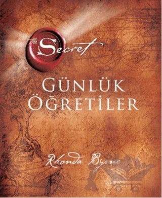 The Secret - Günlük Öğretiler – Rhonda Byrne – Artemis Yayınları kitap kapağı