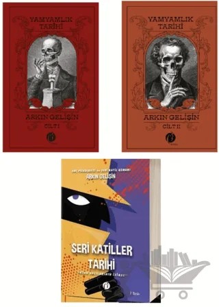 Yamyamlık Tarihi 1-2 / Seri Katiller Tarihi (3 Kitap Takım) – Arkın Gelişin – Herdem Kitap kitap kapağı