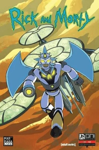 Rick and Morty 23 – Zac Gorman – Marmara Çizgi kitap kapağı