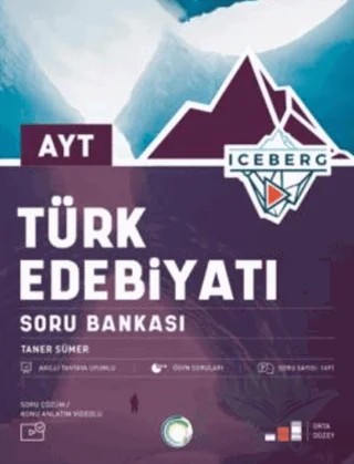 AYT Iceberg Türk Edebiyatı Soru Bankası – Kolektif – Okyanus Yayınları kitap kapağı