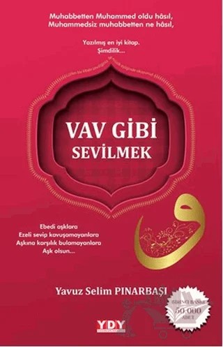 Vav Gibi Sevilmek – Yavuz Selim Pınarbaşı – YDY Yayınları kitap kapağı