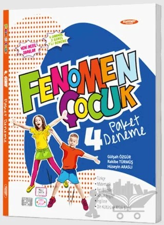 4. Sınıf Tüm Dersler Paket Deneme (7 Deneme) Fenomen Çocuk – Gülşah Özgür, Rakibe Türmüş, Hüseyin Araslı – Fenomen Yayınları kitap kapağı