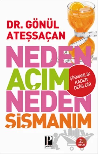 Neden Açım Neden Şişmanım – Gönül Ateşsaçan – Pozitif Yayınları kitap kapağı
