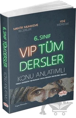 6. Sınıf VIP Tüm Dersler Konu Anlatımlı – Kolektif – Editör Yayınevi kitap kapağı