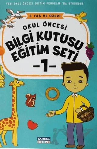Okul Öncesi Bilgi Kutusu Eğitim Seti - 1 – Kolektif – Çamlıca Çocuk Yayınları kitap kapağı