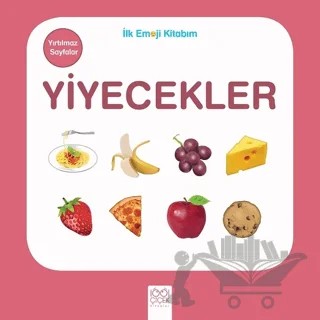 Yiyecekler - İlk Emoji Kitabım – Kolektif – 1001 Çiçek Kitaplar kitap kapağı