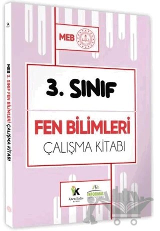 2025 MEB ÖDM İlkokul 3. Sınıf Fen Bilimleri Çalışma Kitabı Alıştırmalı/Etkinlikli Soru Bankası – Kolektif – Karakutu Yayın kitap kapağı