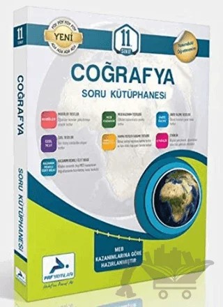 11. Sınıf Coğrafya Soru Kütüphanesi 2020 – Kolektif – Paraf Yayınları kitap kapağı