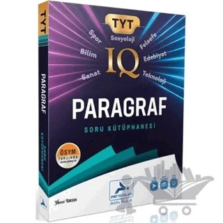 TYT IQ Paragraf Soru Kütüphanesi – Harun Tursun – Paraf Yayınları kitap kapağı