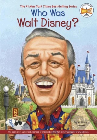 Who Was Walt Disney? – Whitney Stewart – Penguin Random House kitap kapağı