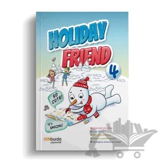 4. Sınıf Holiday Friend Yarıyıl Tatil Kitabı – Kolektif – ONburda Yayınları kitap kapağı