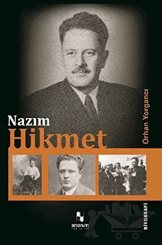 Nazım Hikmet – Orhan Yorgancı – Anonim Yayıncılık kitap kapağı