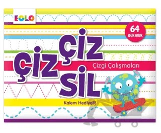Çiz Çiz Sil - Çizgi Çalışmaları – Kolektif – Eolo Yayıncılık kitap kapağı