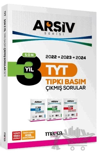 Son 3 Yıl Arşiv Serisi Tıpkı Basım Fasikül Çıkmış Sorular Tamamı Vİdeo Çözümlü – Kolektif – Marka Yayınları kitap kapağı