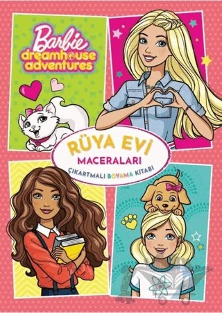 Barbie Rüya Evi Maceraları Çıkartmalı Boyama Kitabı – Kolektif – Doğan Egmont Yayıncılık kitap kapağı