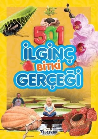 501 İlginç Bitki Gerçeği – Emre Erdoğan – Teleskop Popüler Bilim kitap kapağı
