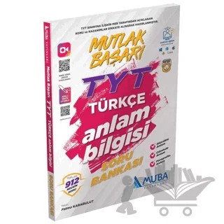 TYT Türkçe Anlam Bilgisi Soru Bankası – Fatma Karabulut – Muba Yayınları kitap kapağı
