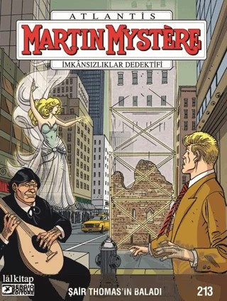 Martin Mystere Sayı 213: Şair Thomas’ın Baladı – Enrico Lotti – Lal Kitap kitap kapağı