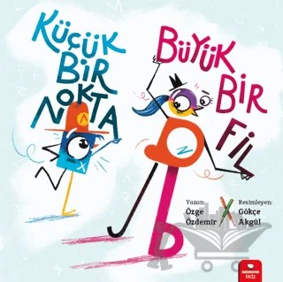 Küçük Bir Nokta, Büyük Bir Fil – Özge Özdemir – Redhouse Kidz Yayınları kitap kapağı