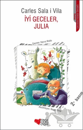 İyi Geceler, Julia – Carles Sala İ Vila – Can Çocuk Yayınları kitap kapağı