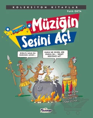 Müziğin Sesini Aç – Fatih Okta – Teleskop Popüler Bilim kitap kapağı
