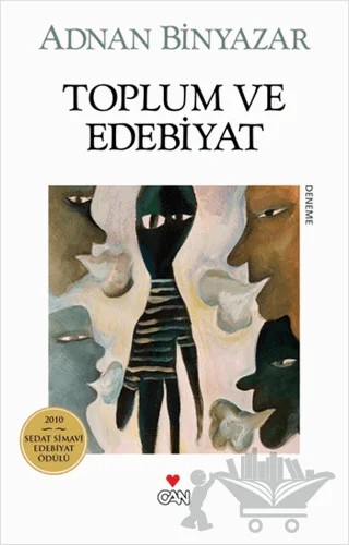 Toplum ve Edebiyat – Adnan Binyazar – Can Yayınları kitap kapağı