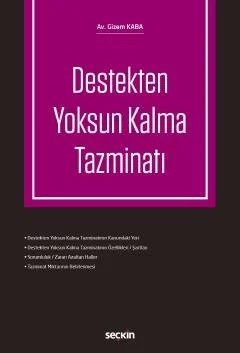Destekten Yoksun Kalma Tazminatı – Gizem Kaba – Seçkin Yayıncılık kitap kapağı