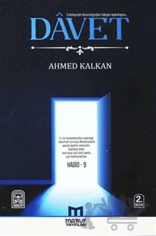 Davet - Cahiliyenin Karanlığından Vahyin Aydınlığına Çağrı – Ahmed Kalkan – Ma'ruf Yayınları kitap kapağı