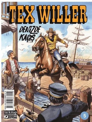 Tex Willer sayı 5 – Mauro Boselli – Lal Kitap kitap kapağı