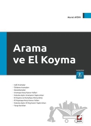 Arama ve El Koyma – Murat Aydın – Seçkin Yayıncılık kitap kapağı