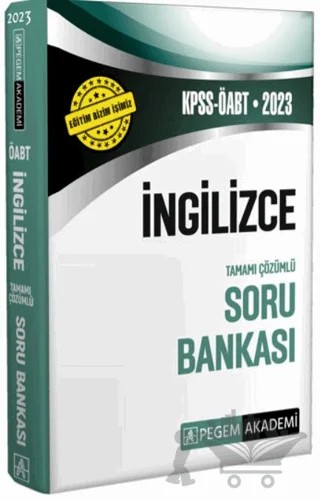 2023 KPSS ÖABT İngilizce Soru Bankası – Kolektif – Pegem Akademi Yayıncılık kitap kapağı