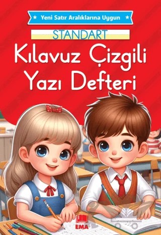 Standart Kılavuz Çizgili Yazı Defteri – Kolektif – Ema Çocuk kitap kapağı