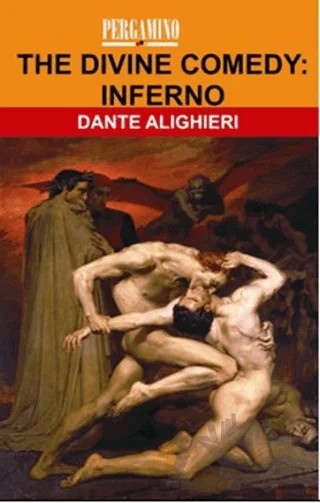 The Divine Comedy: Inferno – Dante Alighieri – Pergamino kitap kapağı