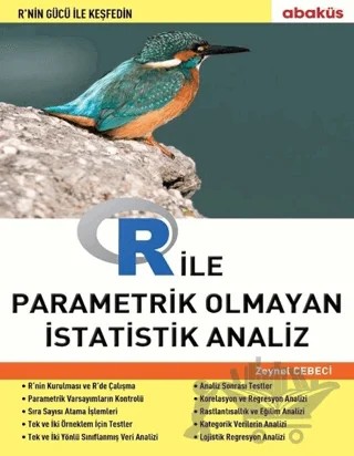 R ile Parametrik Olmayan İstatistik Analiz – Zeynel Cebeci – Abaküs Kitap kitap kapağı
