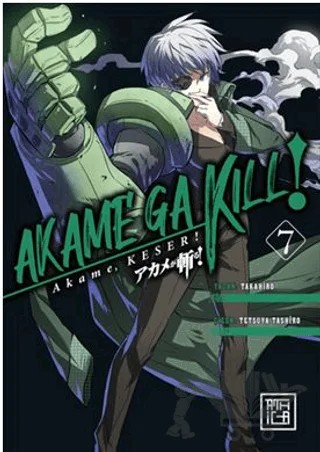 Akame, Keser 7 – Takahiro – Athica Yayınları kitap kapağı