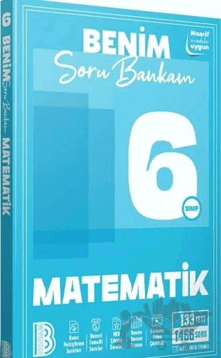 6. Sınıf Matematik Soru Bankam – Kolektif – Benim Hocam Yayınları kitap kapağı