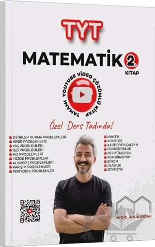 TYT Matematik 2. Kitap Tamamı Çözümlü Soru Bankası – Mahsum Öztürk – Alan Yayınları kitap kapağı
