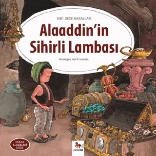 Alaaddin'in Sihirli Lambası – Kolektif – Almidilli kitap kapağı