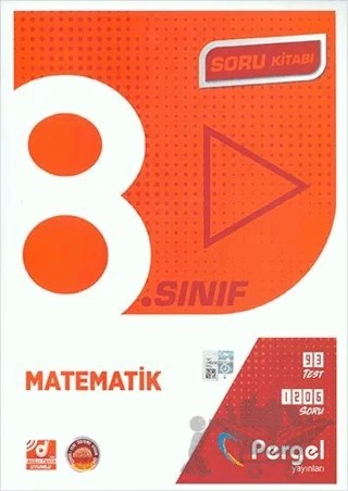 8. Sınıf 2022 Matematik Soru Bankası Kitap – Kolektif – Pergel Yayınları kitap kapağı