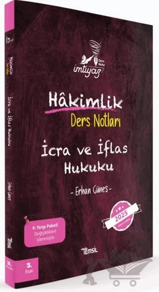 İmtiyaz İcra ve İflas Hukuku – Erhan Güneş – Temsil Kitap kitap kapağı
