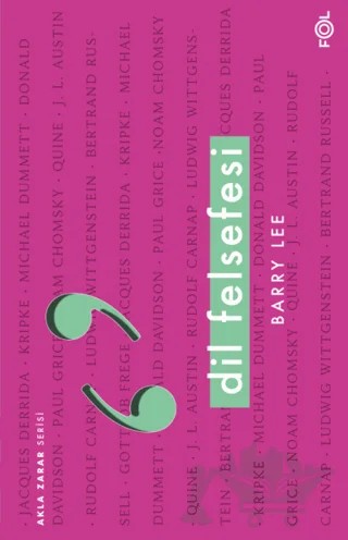 Dil Felsefesi – Barry Lee – Fol Kitap kitap kapağı