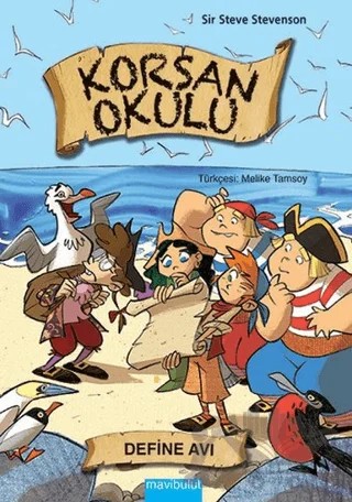 Korsan Okulu - 4 : Define Avı – Sir Steve Stevenson – Mavibulut Yayınları kitap kapağı
