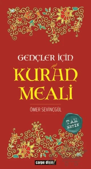 Gençler İçin Kur'an Meali – Ömer Sevinçgül – Carpe Diem Kitapları kitap kapağı