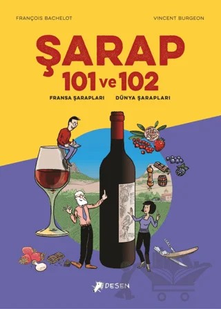 Şarap Serisi Set – François Bachelot – Desen Yayınları kitap kapağı