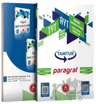 2021 Tamtur TYT AYT Paragraf Fasikülü – Kolektif – A Yayınları kitap kapağı