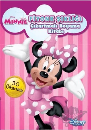 Disney Minnie Fiyonk Şıklığı Çıkartmalı Boyama Kitabı – Kolektif – Doğan Egmont Yayıncılık kitap kapağı