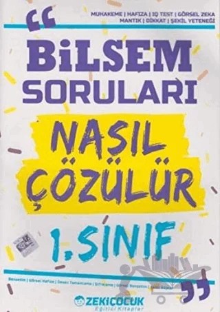 1. Sınıf Bilsem Soruları Nasıl Çözülür – Kolektif – Zekiçocuk Eğitici Kitaplar kitap kapağı