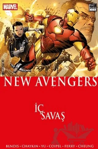 New Avengers Cilt 5 - İç Savaş – Brian Michael Bendis – Marmara Çizgi kitap kapağı